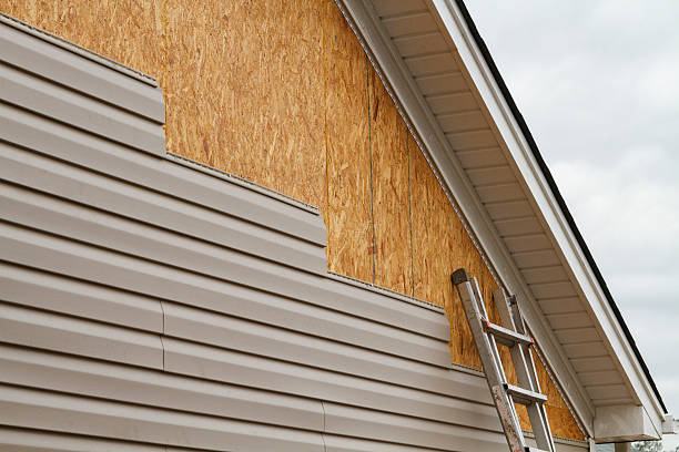 Professional Siding Contractor technician working in Martinsburg, WV